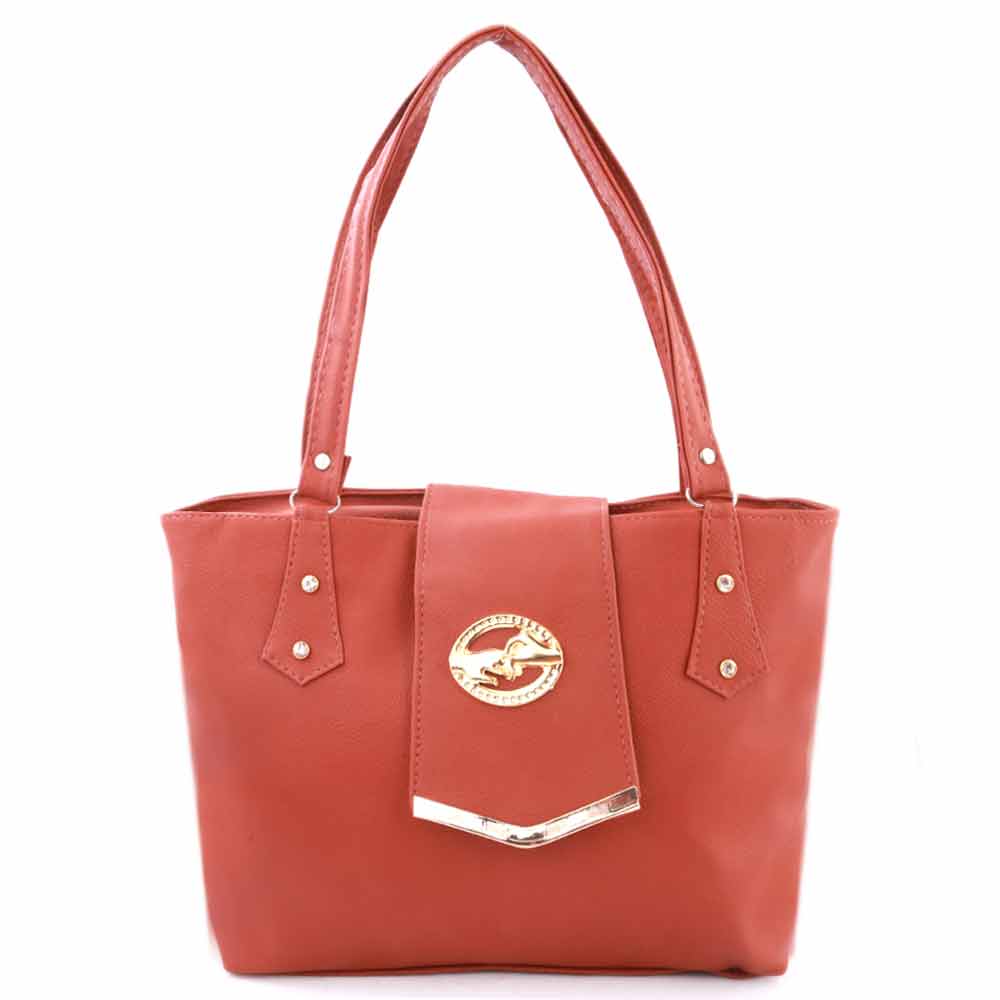 Women's Handbag (ZH-44) - Rust, Women, Bags, Chase Value, Chase Value