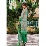 Zobia Noor Embroidered Lawn 3 Piece Un-Stitched Suit - ZN-01B, Women, 3Pcs Shalwar Suit, Salam's Textiles, Chase Value