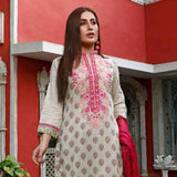 Zobia Noor Embroidered Lawn 3 Piece Un-Stitched Suit - ZN-03B, Women, 3Pcs Shalwar Suit, Salam's Textiles, Chase Value