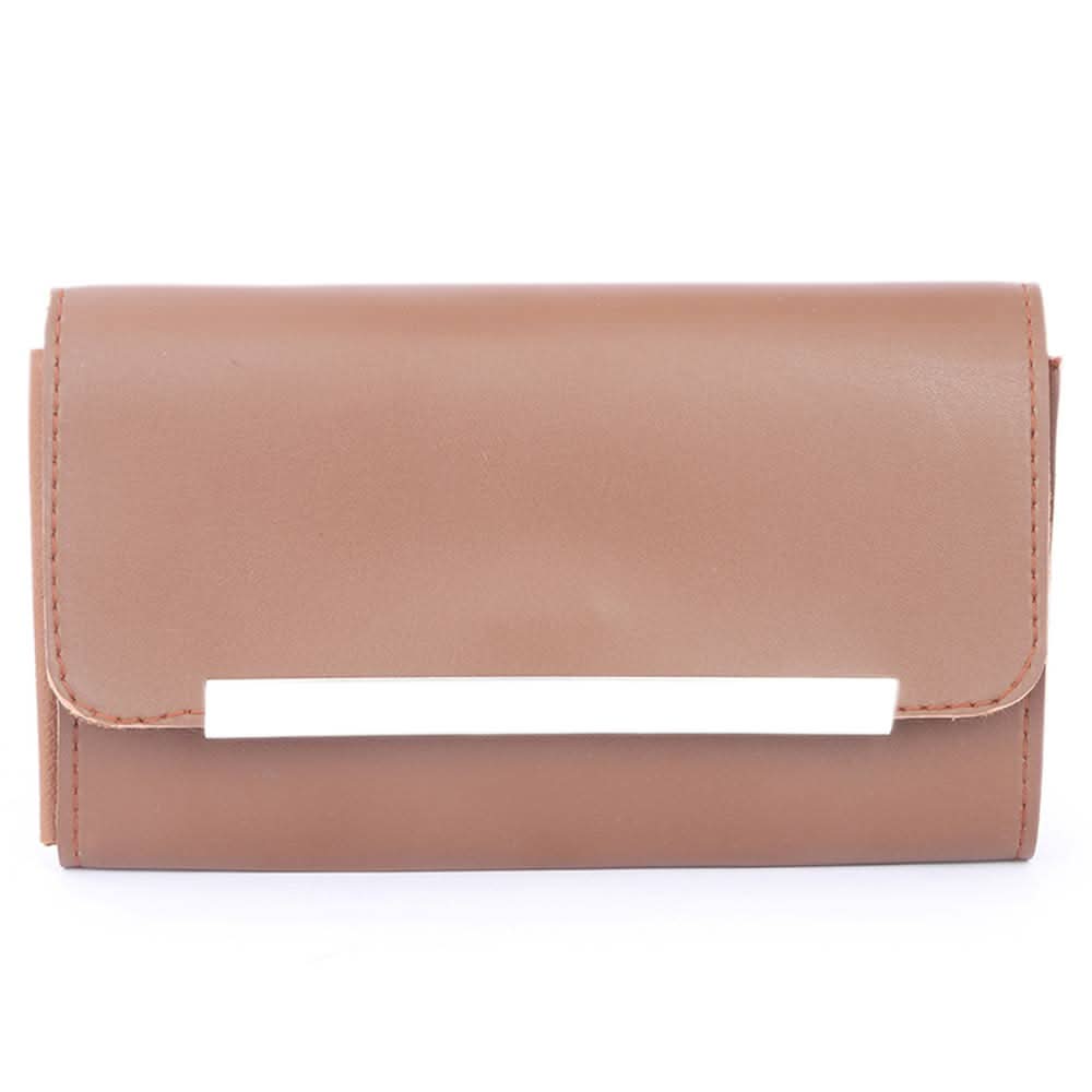 Women's Leather Wallet (ZZ-8) - Brown, Women, Wallets, Chase Value, Chase Value