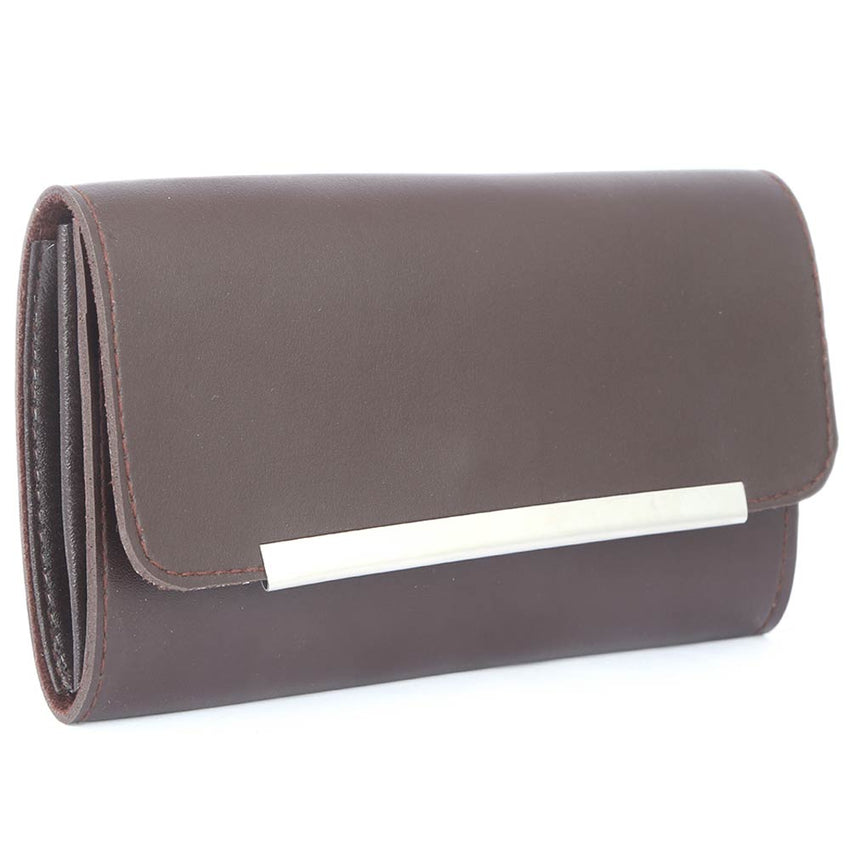 Women's Leather Wallet (ZZ-8) - Coffee, Women, Wallets, Chase Value, Chase Value