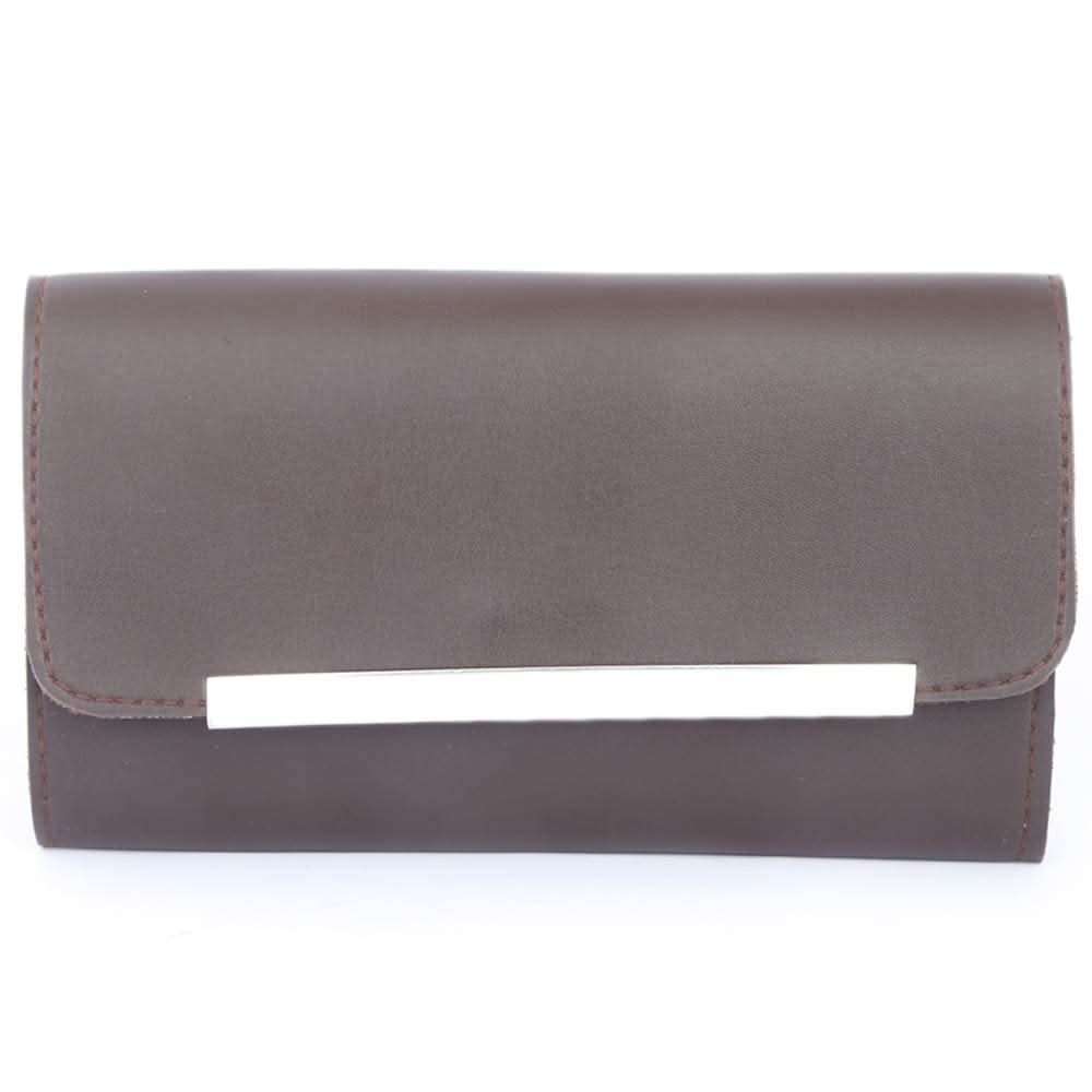 Women's Leather Wallet (ZZ-8) - Coffee, Women, Wallets, Chase Value, Chase Value