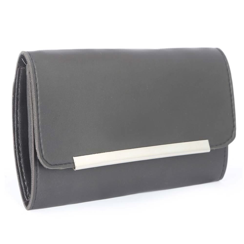 Women's Leather Wallet (ZZ-8) - Black, Women, Wallets, Chase Value, Chase Value