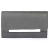 Women's Leather Wallet (ZZ-8) - Black, Women, Wallets, Chase Value, Chase Value