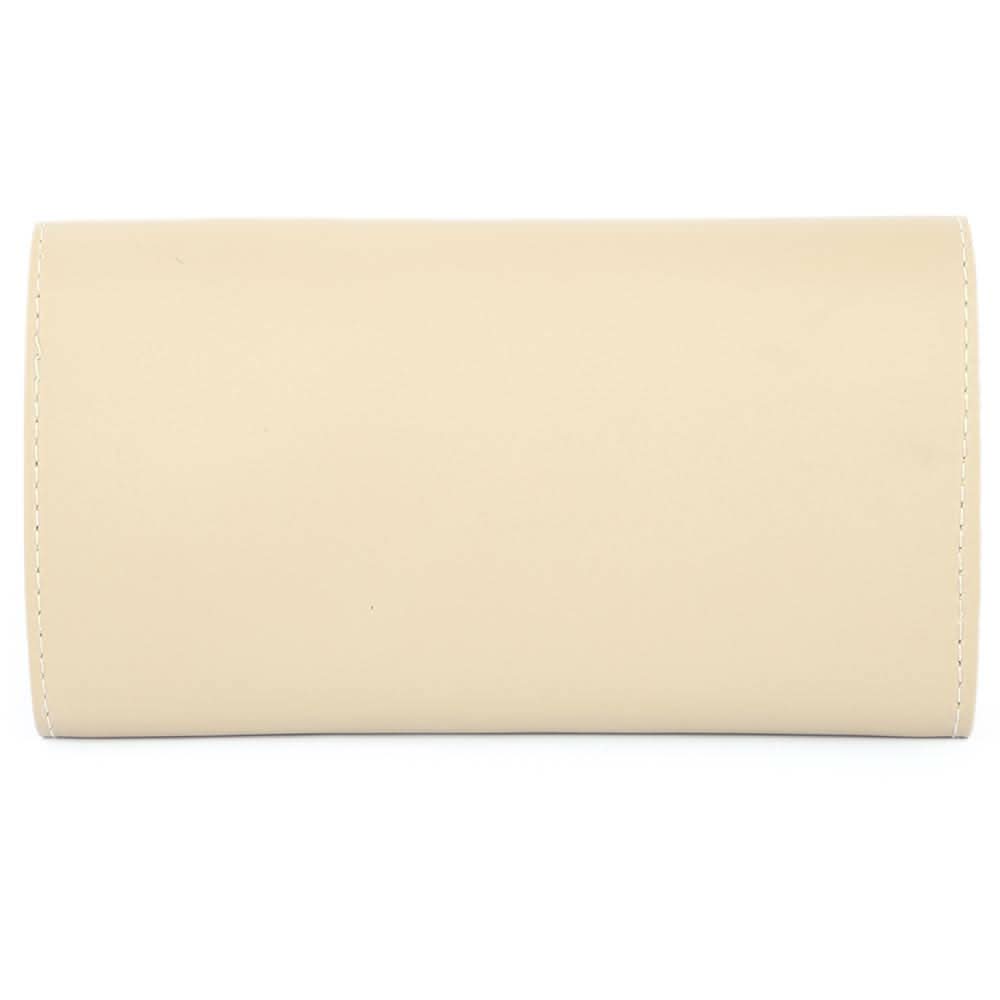 Women's Leather Wallet (ZZ-8) - Beige, Women, Wallets, Chase Value, Chase Value