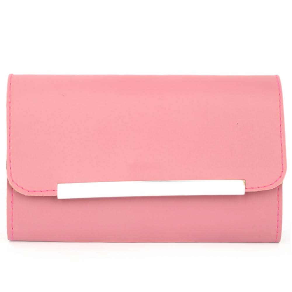 Women's Leather Wallet (ZZ-8) - Pink, Women, Wallets, Chase Value, Chase Value