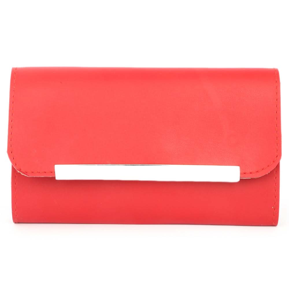 Women's Leather Wallet (ZZ-8) - Red, Women, Wallets, Chase Value, Chase Value