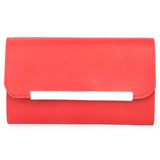 Women's Leather Wallet (ZZ-8) - Red, Women, Wallets, Chase Value, Chase Value