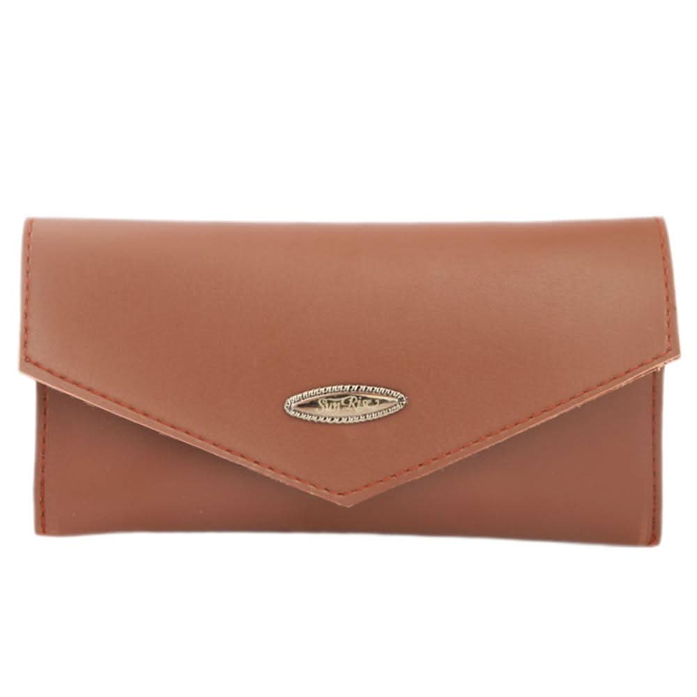 Women's Leather Wallet (ZZ-9) - Brown, Women, Wallets, Chase Value, Chase Value