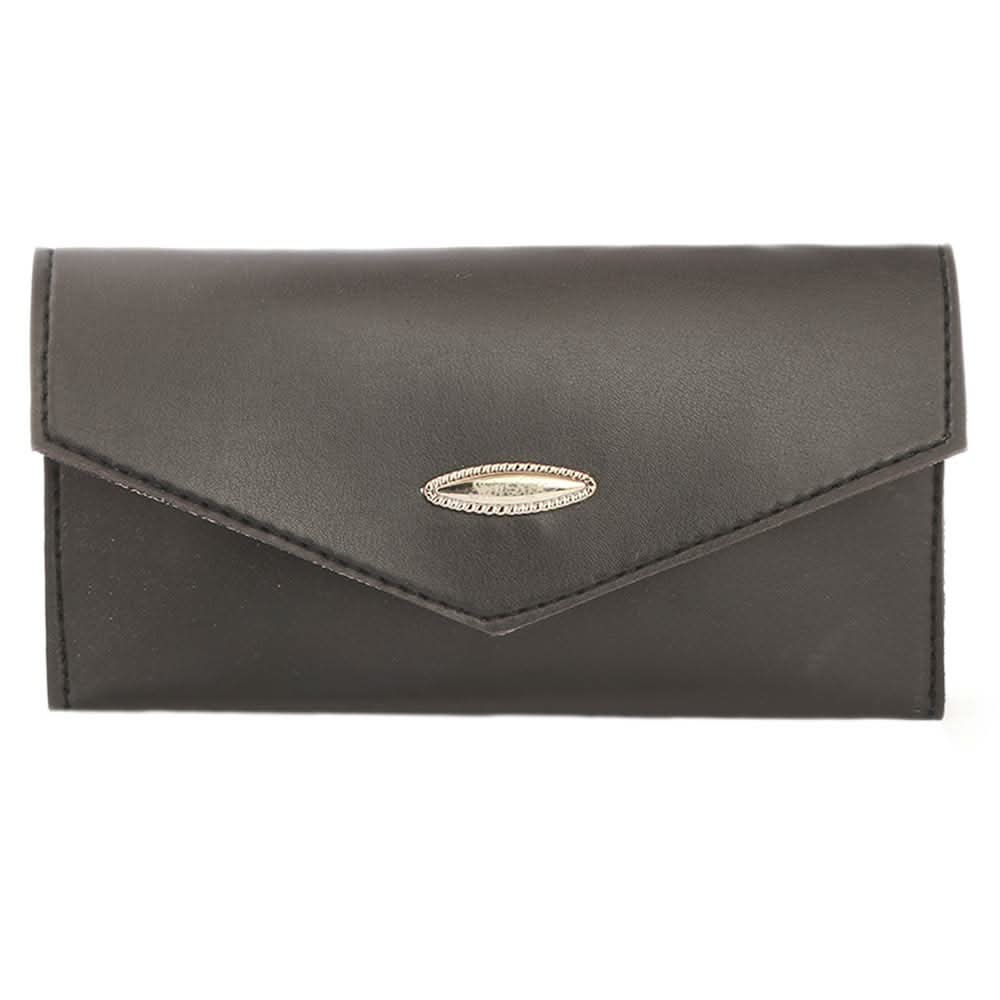 Women's Leather Wallet (ZZ-9) - Black, Women, Wallets, Chase Value, Chase Value