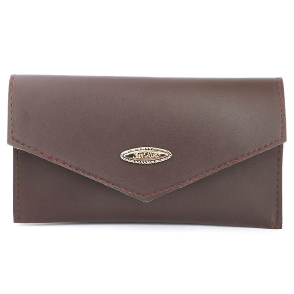 Women's Leather Wallet (ZZ-9) - Coffee, Women, Wallets, Chase Value, Chase Value