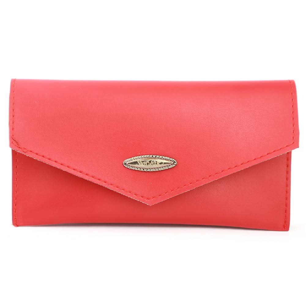 Women's Leather Wallet (ZZ-9) - Red, Women, Wallets, Chase Value, Chase Value