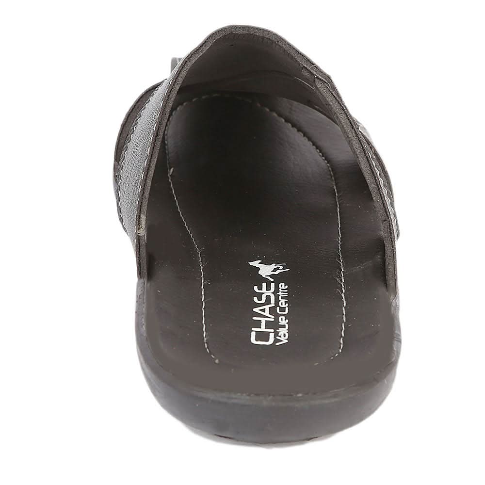 Men's Casual Slippers (A-101) - Black, Men, Slippers, Chase Value, Chase Value