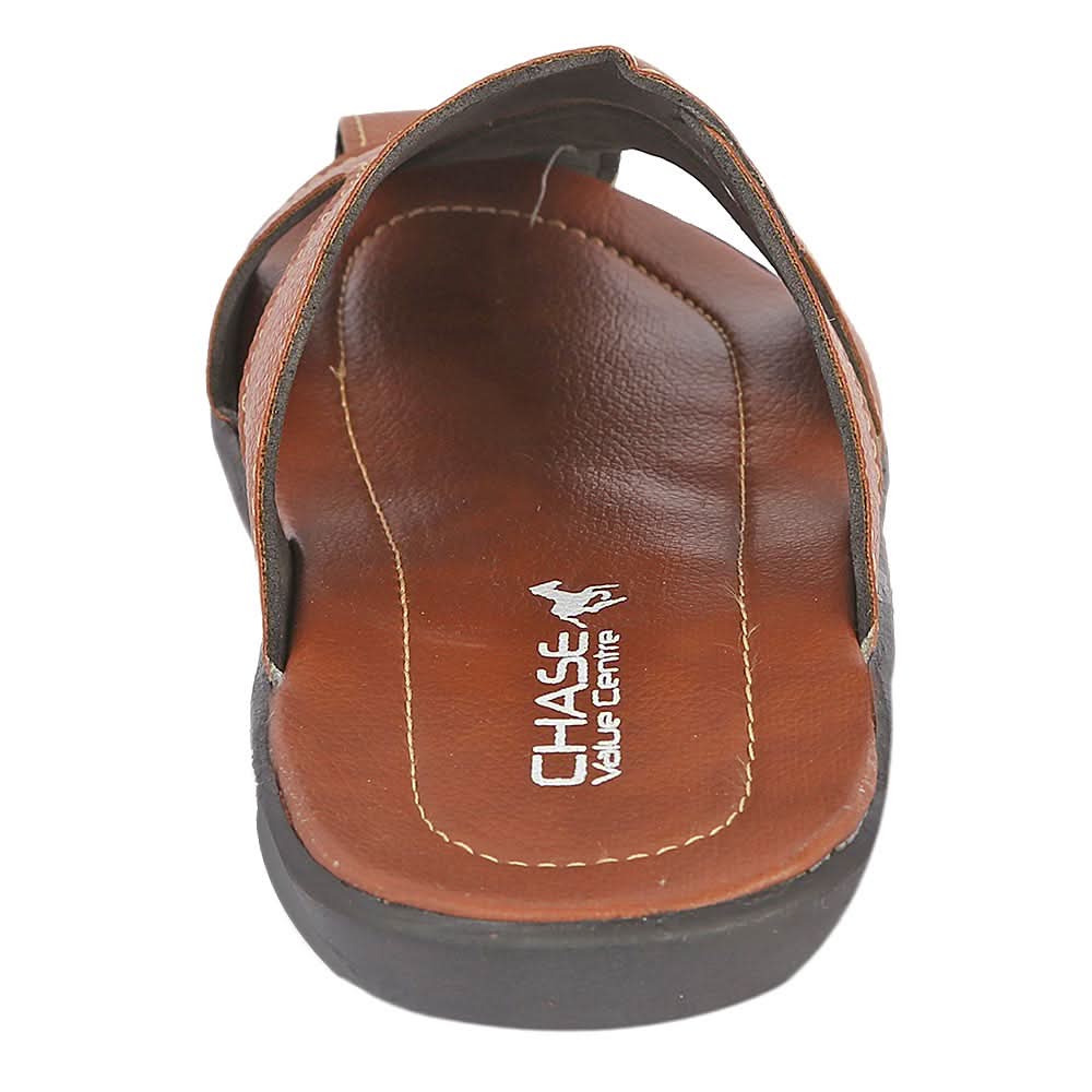 Men's Casual Slippers (A-101) - Brown, Men, Slippers, Chase Value, Chase Value