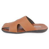 Men's Casual Slippers (A-101) - Brown, Men, Slippers, Chase Value, Chase Value