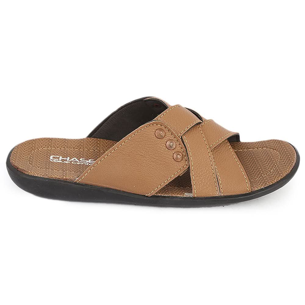 Men's Casual Slippers (A-103) - Fawn, Men, Slippers, Chase Value, Chase Value