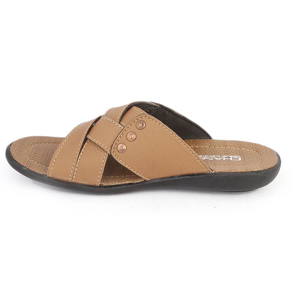 Men's Casual Slippers (A-103) - Fawn, Men, Slippers, Chase Value, Chase Value