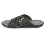Men's Casual Slippers (A-103) - Black, Men, Slippers, Chase Value, Chase Value