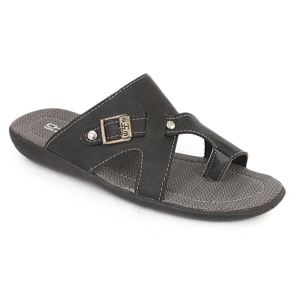 Men's Casual Slippers (A-104) - Black, Men, Slippers, Chase Value, Chase Value