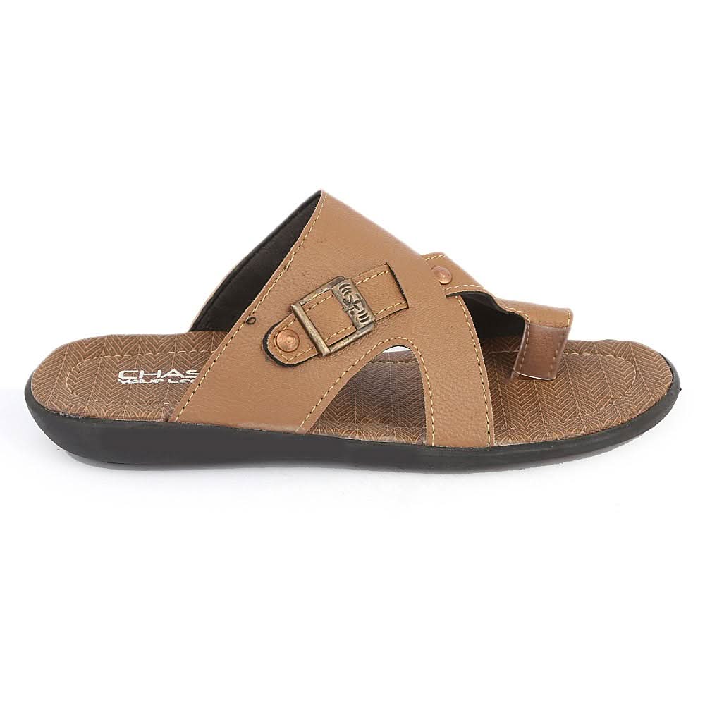 Men's Casual Slippers (A-104) - Brown, Men, Slippers, Chase Value, Chase Value