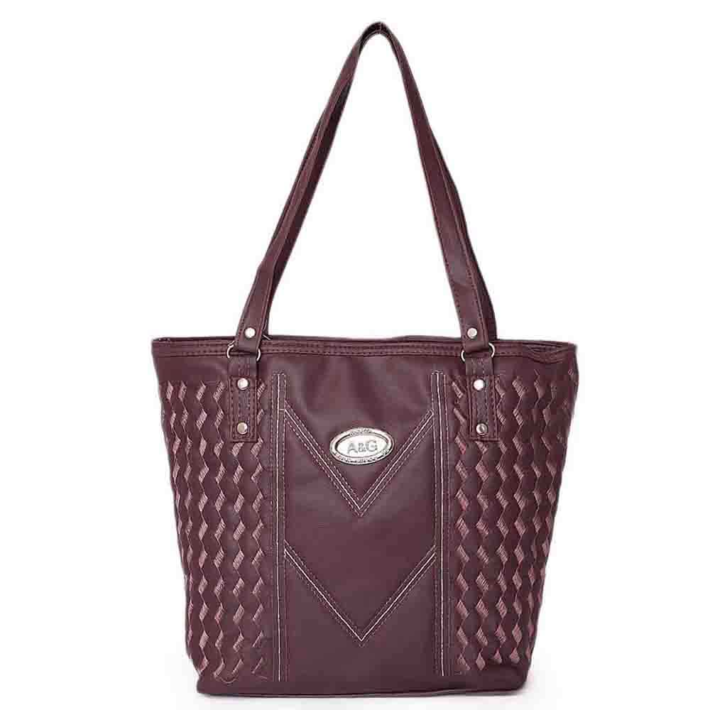 Women's Handbag (ZH-14) - Dark Purple, Women, Bags, Chase Value, Chase Value