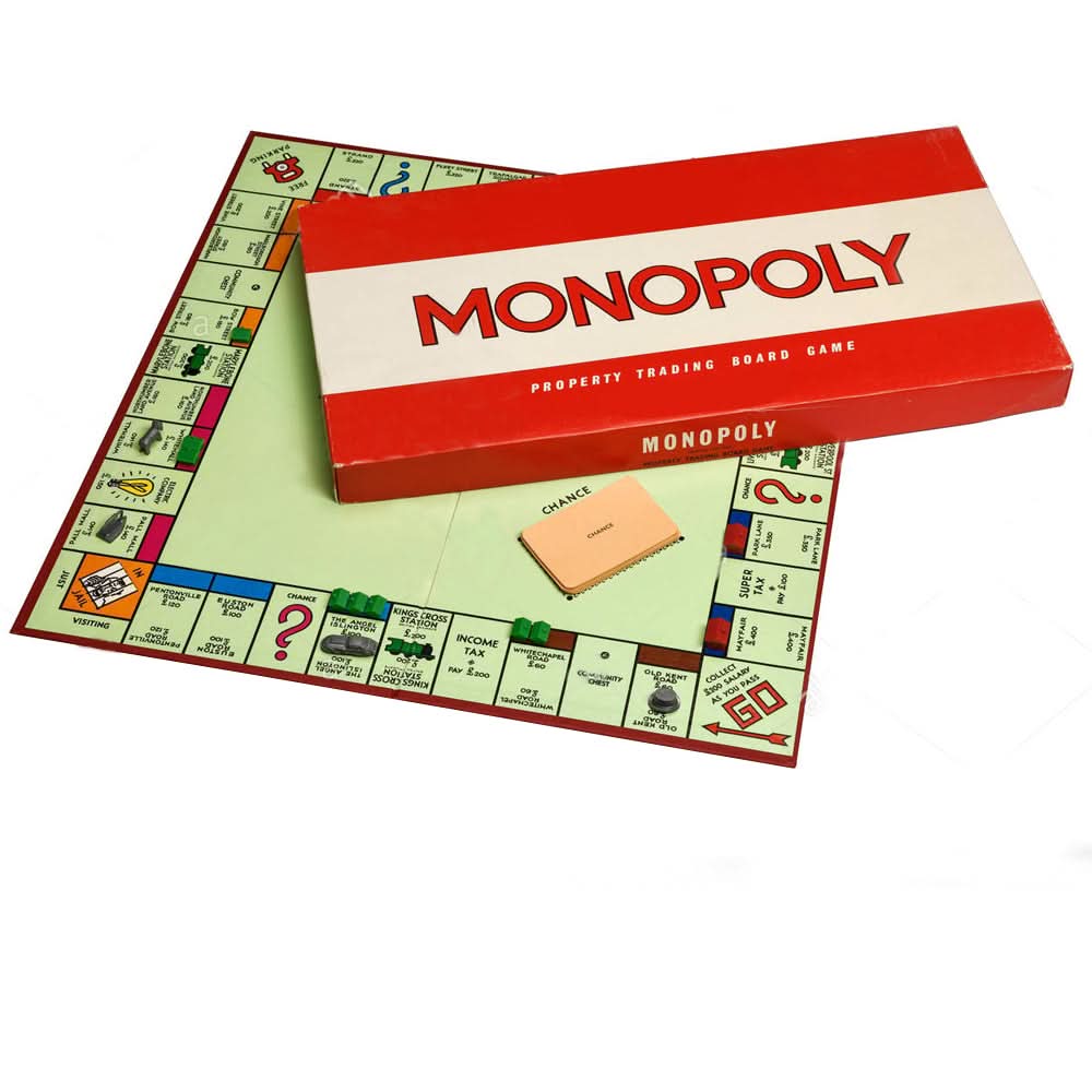 Monopoly Game - Red, Kids, Board Games And Puzzles, Chase Value, Chase Value