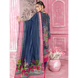 Sahir Classic Printed Lawn 3 Pcs Unstitched Suit - 2-B, Women, 3Pcs Shalwar Suit, Chase Value, Chase Value