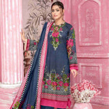Sahir Classic Printed Lawn 3 Pcs Unstitched Suit - 2-B, Women, 3Pcs Shalwar Suit, Chase Value, Chase Value