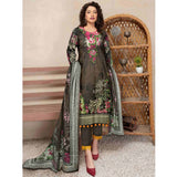 Sahir Classic Printed Lawn 3 Pcs Unstitched Suit - 3-B, Women, 3Pcs Shalwar Suit, Chase Value, Chase Value