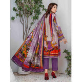 Sahir Classic Printed Lawn 3 Pcs Unstitched Suit - 4-B, Women, 3Pcs Shalwar Suit, Chase Value, Chase Value