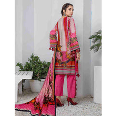 Sahir Classic Printed Lawn 3 Pcs Unstitched Suit - 4-C, Women, 3Pcs Shalwar Suit, Chase Value, Chase Value