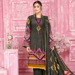 Sahir Classic Printed Lawn 3 Pcs Unstitched Suit - 6-C, Women, 3Pcs Shalwar Suit, Chase Value, Chase Value