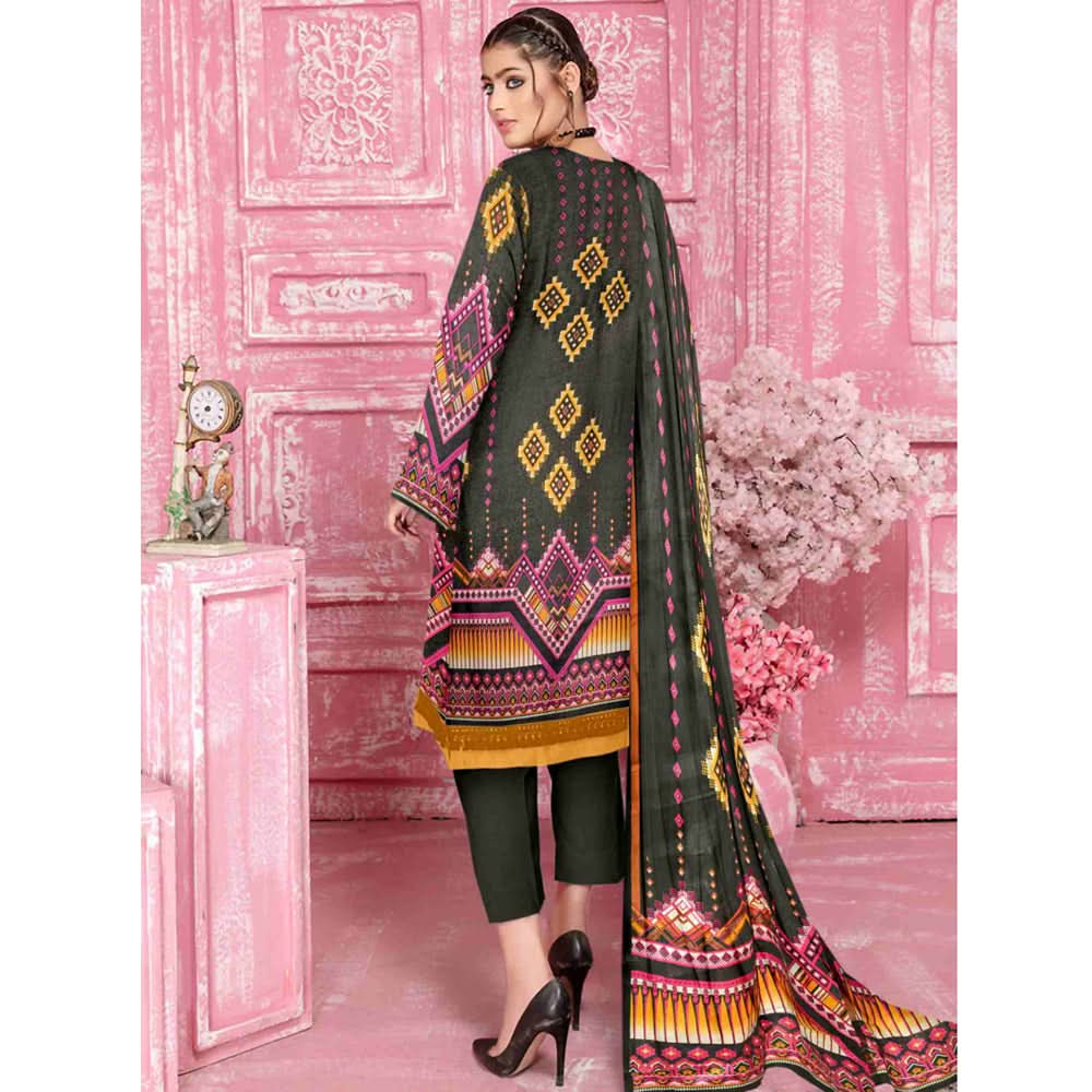 Sahir Classic Printed Lawn 3 Pcs Unstitched Suit - 6-C, Women, 3Pcs Shalwar Suit, Chase Value, Chase Value