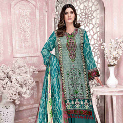 Sahir Classic Printed Lawn 3 Pcs Unstitched Suit - 8-B, Women, 3Pcs Shalwar Suit, Chase Value, Chase Value
