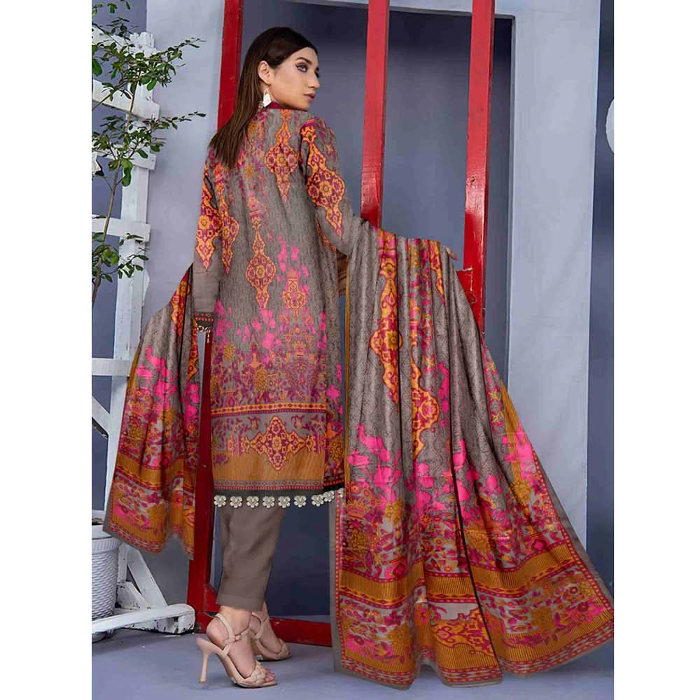 Sahir Classic Printed Lawn 3 Pcs Unstitched Suit - 9-B, Women, 3Pcs Shalwar Suit, Chase Value, Chase Value