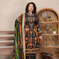 Sahir Classic Printed Lawn 3 Pcs Unstitched Suit - 10-C, Women, 3Pcs Shalwar Suit, Chase Value, Chase Value
