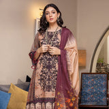 Zoohra Digital  Printed Embroidered Lawn Un-Stitched 3Pcs Suit - 3, Women, 3Pcs Shalwar Suit, ZS Textiles, Chase Value