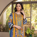 Zoohra Digital Printed Embroidered Lawn Un-Stitched 3Pcs Suit - 6, Women, 3Pcs Shalwar Suit, ZS Textiles, Chase Value