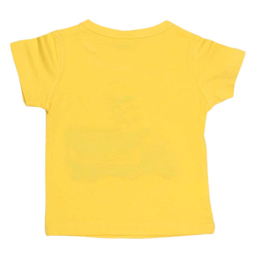 Newborn Boys T-Shirt - Yellow, Kids, NB Boys Shirts And T-Shirts, Chase Value, Chase Value