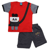 Newborn Boys Suit 2Pcs - Red, Kids, NB Boys Sets And Suits, Chase Value, Chase Value