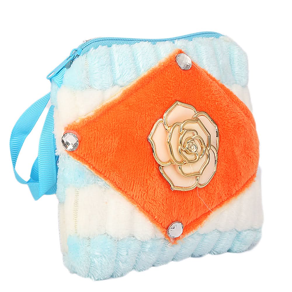 Girls Stuffed Bags 852 (851) - Blue, Kids Clothes, Chase Value, Chase Value