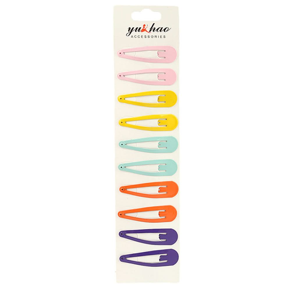 Girls Hair Pins 10 Pcs - Multi, Kids, Hair Accessories, Chase Value, Chase Value
