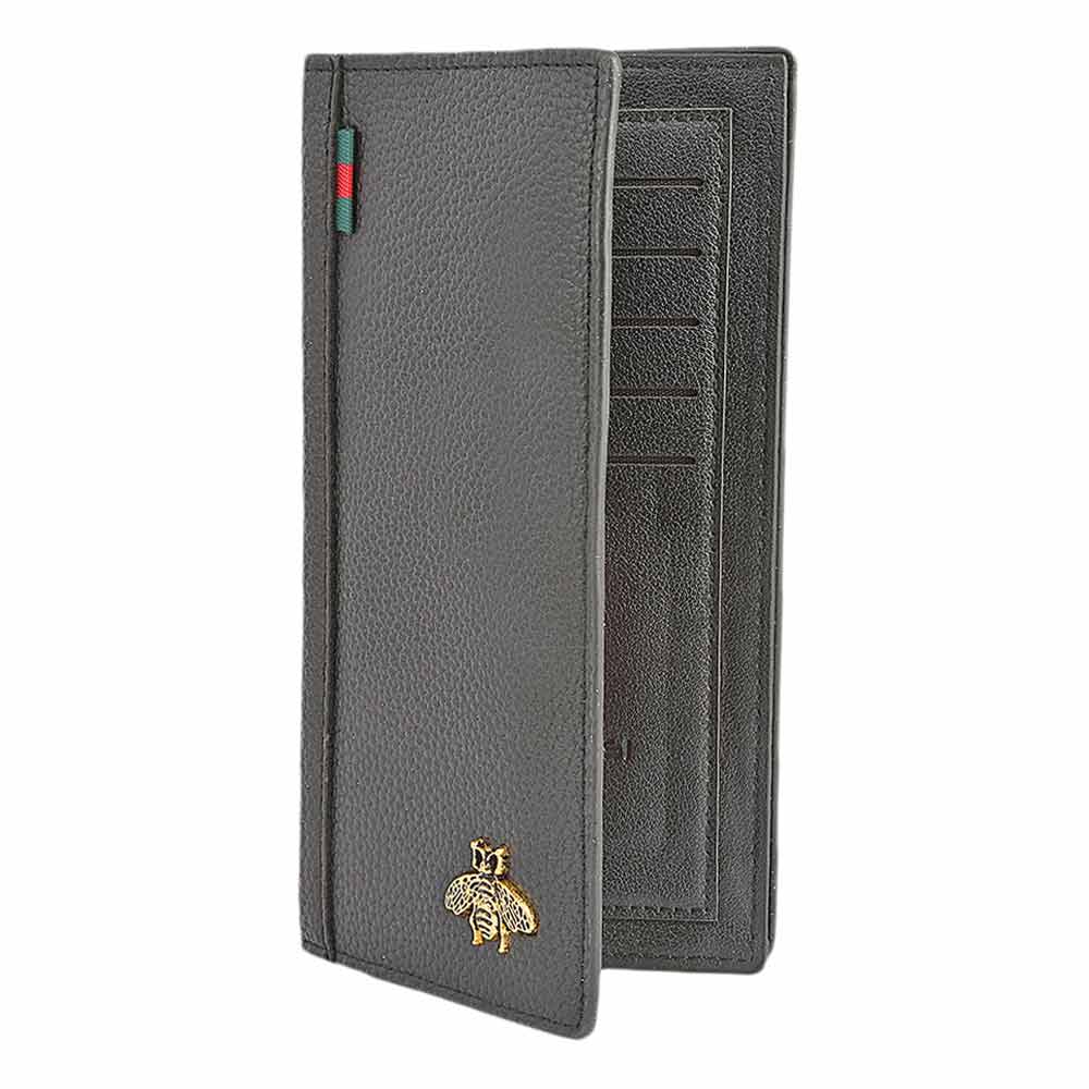 Men's Cheque Book Wallet - Black, Men, Wallets, Chase Value, Chase Value