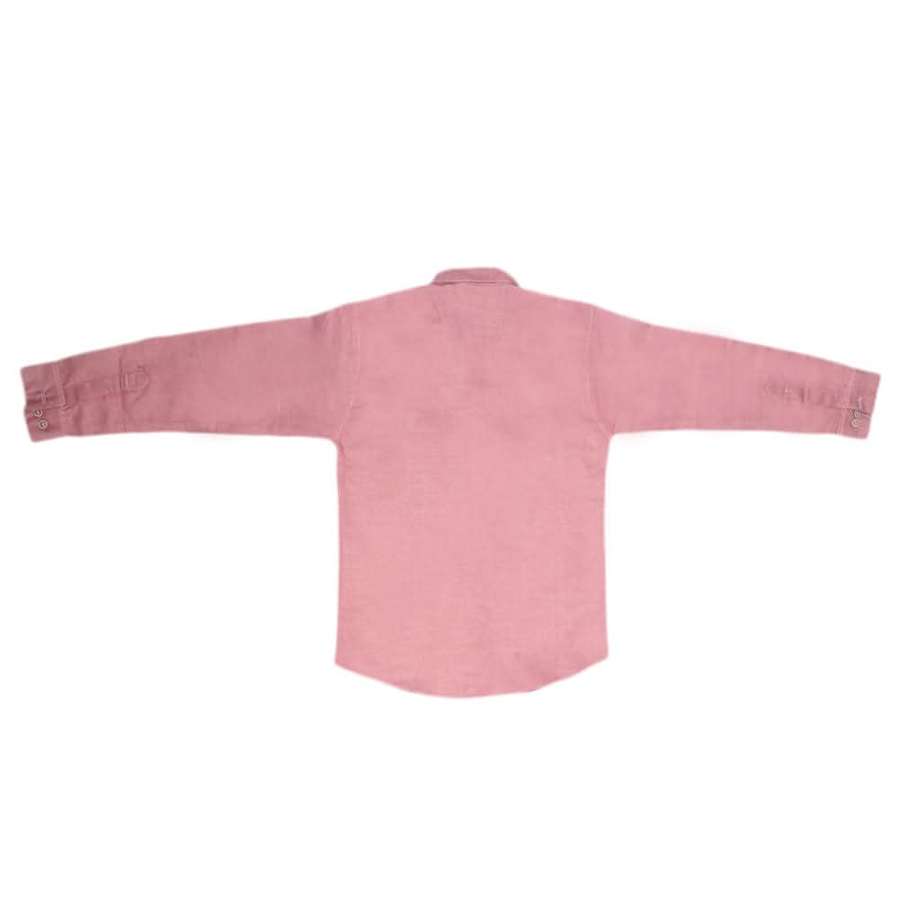 Newborn Full Sleeves Casual Shirt - Pink, Kids, NB Boys Shirts And T-Shirts, Chase Value, Chase Value