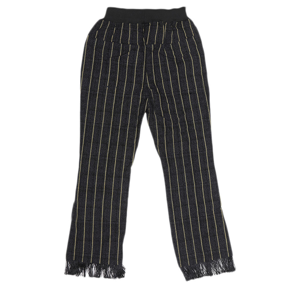 Girls Cotton Pant - Black, Kids, Pants And Capri, Chase Value, Chase Value