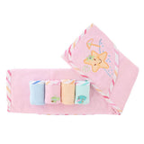 Newborn Gift Set 5 Pcs - Light Pink, Kids, NB Girls Sets And Suits, Chase Value, Chase Value