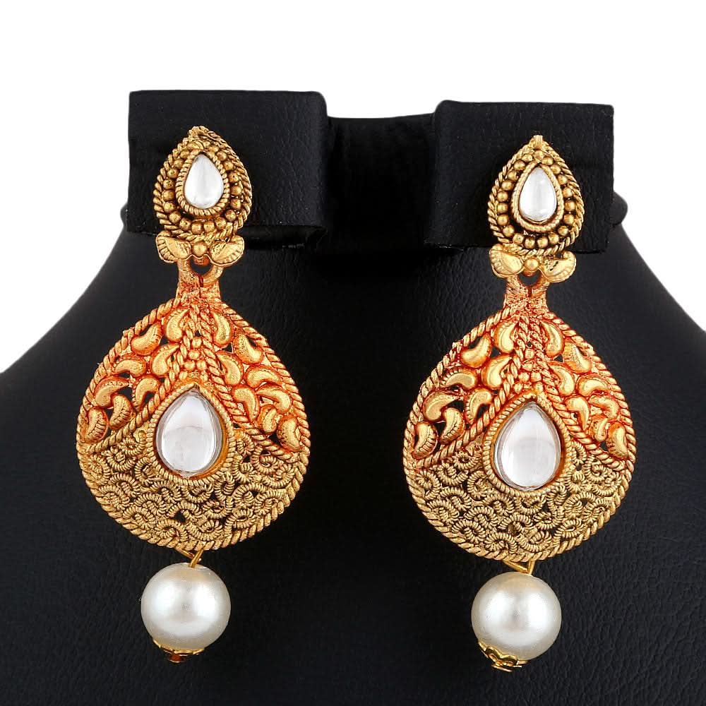 Women's Fancy Jewellery Set - Golden - test-store-for-chase-value