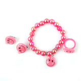 Girls Bracelet Set - Dark Pink, Kids, Jewellery Sets, Chase Value, Chase Value