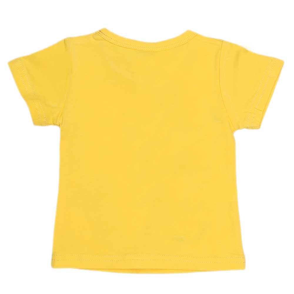 Newborn Boys T-Shirt - Yellow, Kids, NB Boys Shirts And T-Shirts, Chase Value, Chase Value
