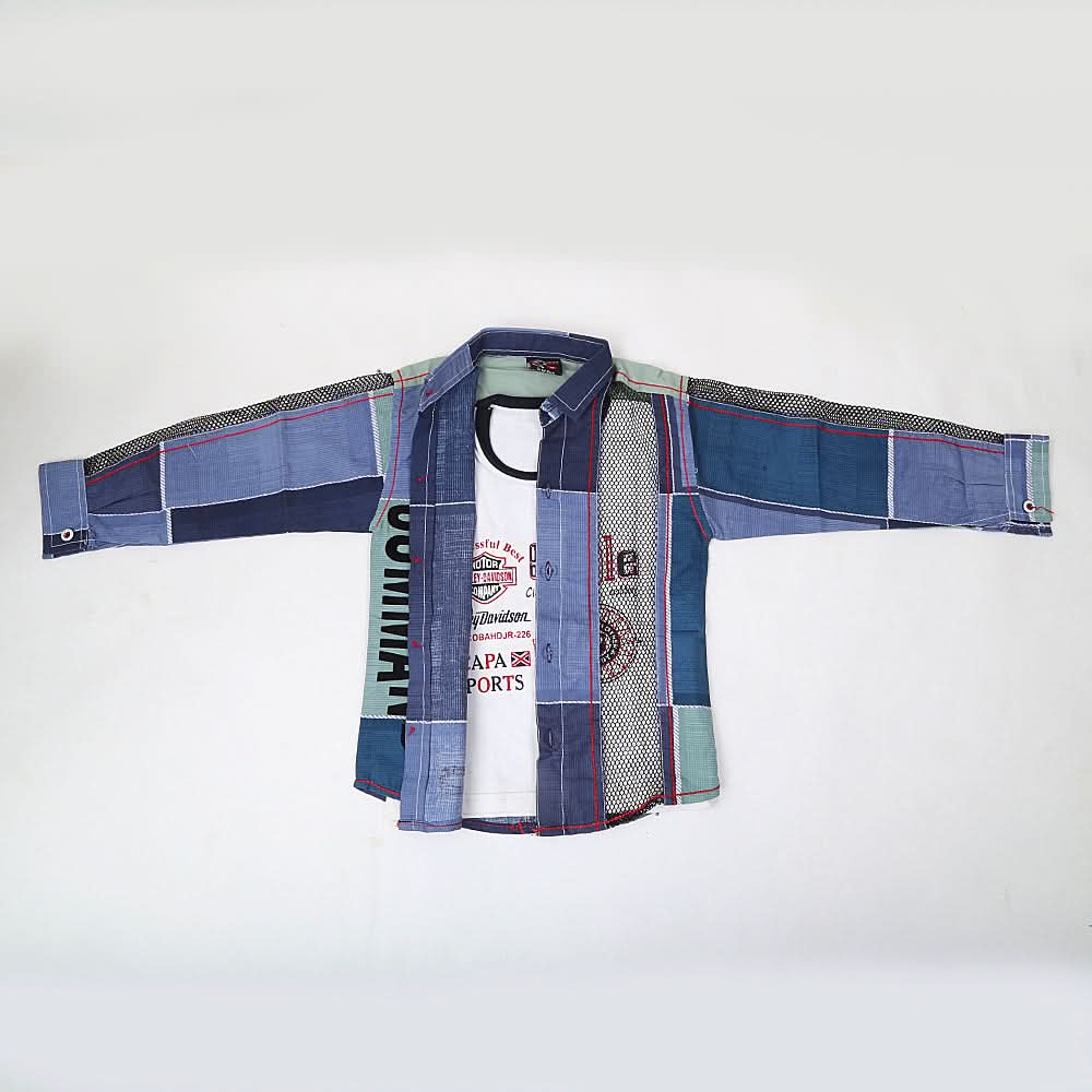 Boys Casual Shirt Full Sleeves - Light Green, Kids, Boys Shirts, Chase Value, Chase Value